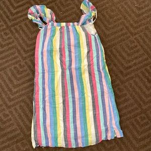 J crew rainbow sundress